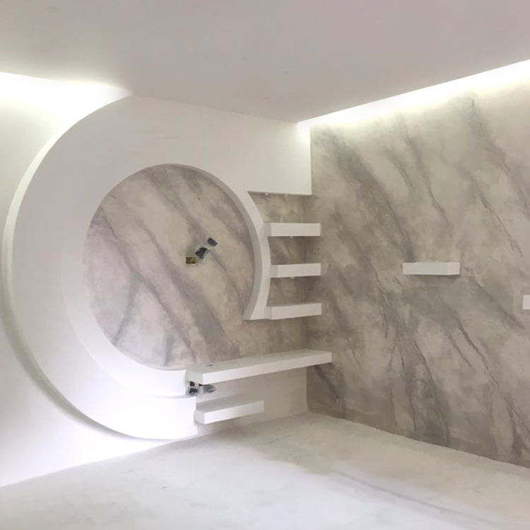 Décoration marbre au mur